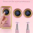 thumbnail image 3 of 35000rpm Pulidor Esmeril Taladro De Uñas Acrílicas (120pcs) Rosa, 3 of 5