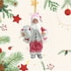 thumbnail image 4 of Árbol de Navidad Decoraciones Acrílico Santa Claus Colgante-Árbol de Navidad Pequeño Colgante Decoración Árbol de Navidad Decoraciones Ornamentos Conjunto, 4 of 6