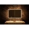 thumbnail image 3 of Pagani 36 in. x 32 in. LED Mirror Cabinet with Defogger Magnifier and USB Outlet, 3 of 9