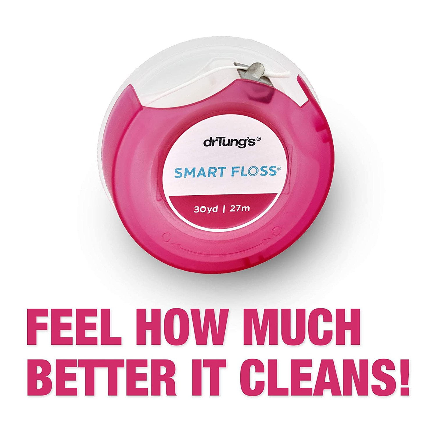 DrTung's Smart Floss, 30 yds, Dental Floss Natural Cardamom Flavor