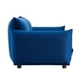 thumbnail image 3 of Modway Copious Performance Velvet Loveseat in Navy, 3 of 7