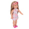 thumbnail image 1 of Vinyl Girl Doll, Stylish Girl Doll 15 Inch Game Props For Holiday Party, 1 of 8