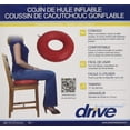 thumbnail image 3 of Cojín Hinchable De Goma Drive Medical Rojo, 3 of 5