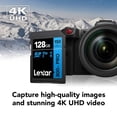 thumbnail image 4 of Lexar tarjeta de memoria SD 800x pro 128gb con regalo, 4 of 7