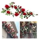 thumbnail image 3 of Guirnalda de Rosas Artificiales de 6 Pies Sunnimix Vid de rosa falsa 11cm, 3 of 8