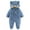 Blue, variant on TAIAOJING Toddler Baby Girls Boys Coat Cartoon Bear Hooded Romper Jumpsuit Coat 0-3 Months