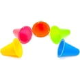 thumbnail image 4 of Mini conos de agilidad para deportes infantiles, entrenamiento en interiores y exteriores, colores surtidos, paquete de 50, 4 of 8