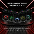 thumbnail image 4 of Pyle Portable Bluetooth PA Speaker - 580W 8” Rechargeable Outdoor BT Karaoke Audio System - TWS, Disco Party Lights, LED Display, FM/AUX/MP3/USB/SD, 6.5mm in, Trolley, Wheels, 4 of 7