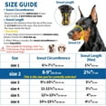 thumbnail image 3 of BARKLESS Dog Muzzle, Basket Muzzle Anti Biting Chewing, Sturdy Lightweight Cage Mouth Cover for Small Medium Large Sized Dogs, Allows Panting Drinking, Suitable for Grooming Trimming Training, 3 of 8