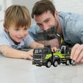 thumbnail image 2 of Camiones de construcción AIXING, cargadores y excavadoras portátiles, juguetes, vehículo de inercia con garra móvil y respaldo elevable, tractor de playa y arena, juguete para niños pequeños,, 2 of 6