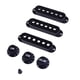 thumbnail image 2 of 2x de bobina inconfundible, de control de , punta de interruptor para piezas de repuesto de guitarra eléc Gloria Cubierta de pastilla de bobina simple, 2 of 9