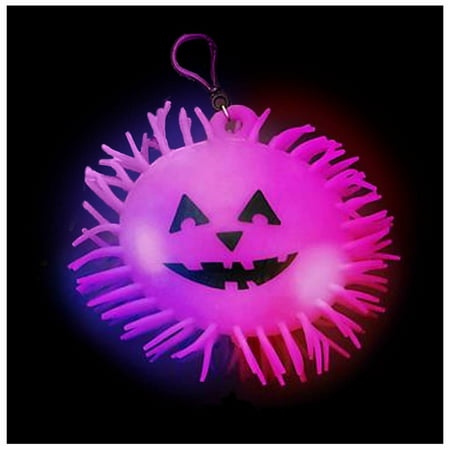 Lumistick Light-Up Halloween Puffer Ball with Clips