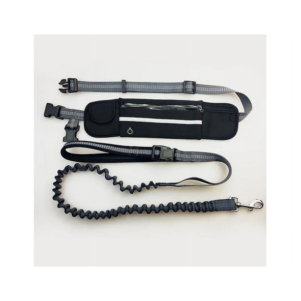 Bolsa de cintura para mascotas, cinturón de seguridad retráctil, correa de manos libres, correa ajustable para correr, trotar, entrenamiento perfecto para caminar, correa para perro, accesorios |