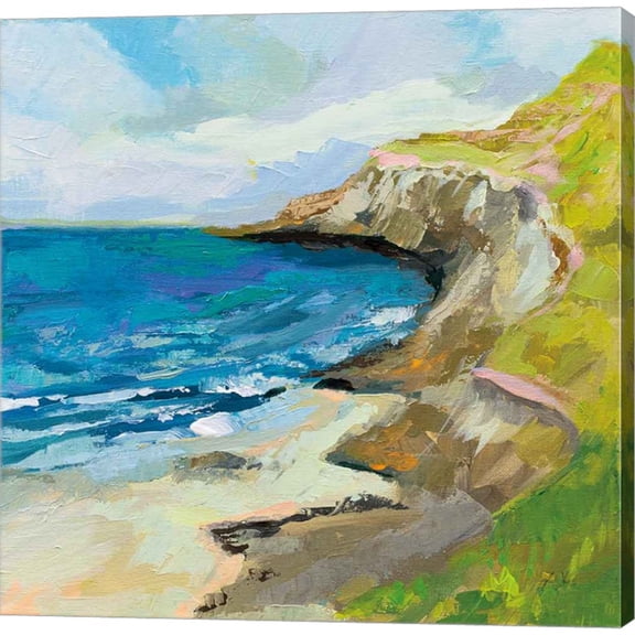 Great Art Now The Bluffs by Jeanette Vertentes, Canvas Wall Art, 24W x 24H