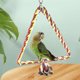 thumbnail image 3 of Parrot Rope Budgie Cockatiel Perch Chew , El 15x18cm Colco percha de cuerda de pájaro, 3 of 8