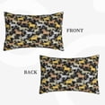 thumbnail image 2 of Fotbe The running horses Pattern Pillow Cases - Envelope Closure - Luxury, Extra Soft, Cooling Pillow Covers - Wrinkle, Fade, Stain Resistant-14"x20", 2 of 6