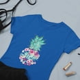 thumbnail image 3 of Aloha Hawaii Hawaiian vacation Flower pineapple T-Shirt, 3 of 3