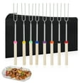 thumbnail image 2 of 10 Pcs Arshallow Toasting Forks - 32" Extendable Telescoping Sores 2 of 14