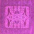 thumbnail image 1 of Ahgly Company Indoor Square Oriental Pink Industrial Area Rugs, 7' Square, 1 of 4