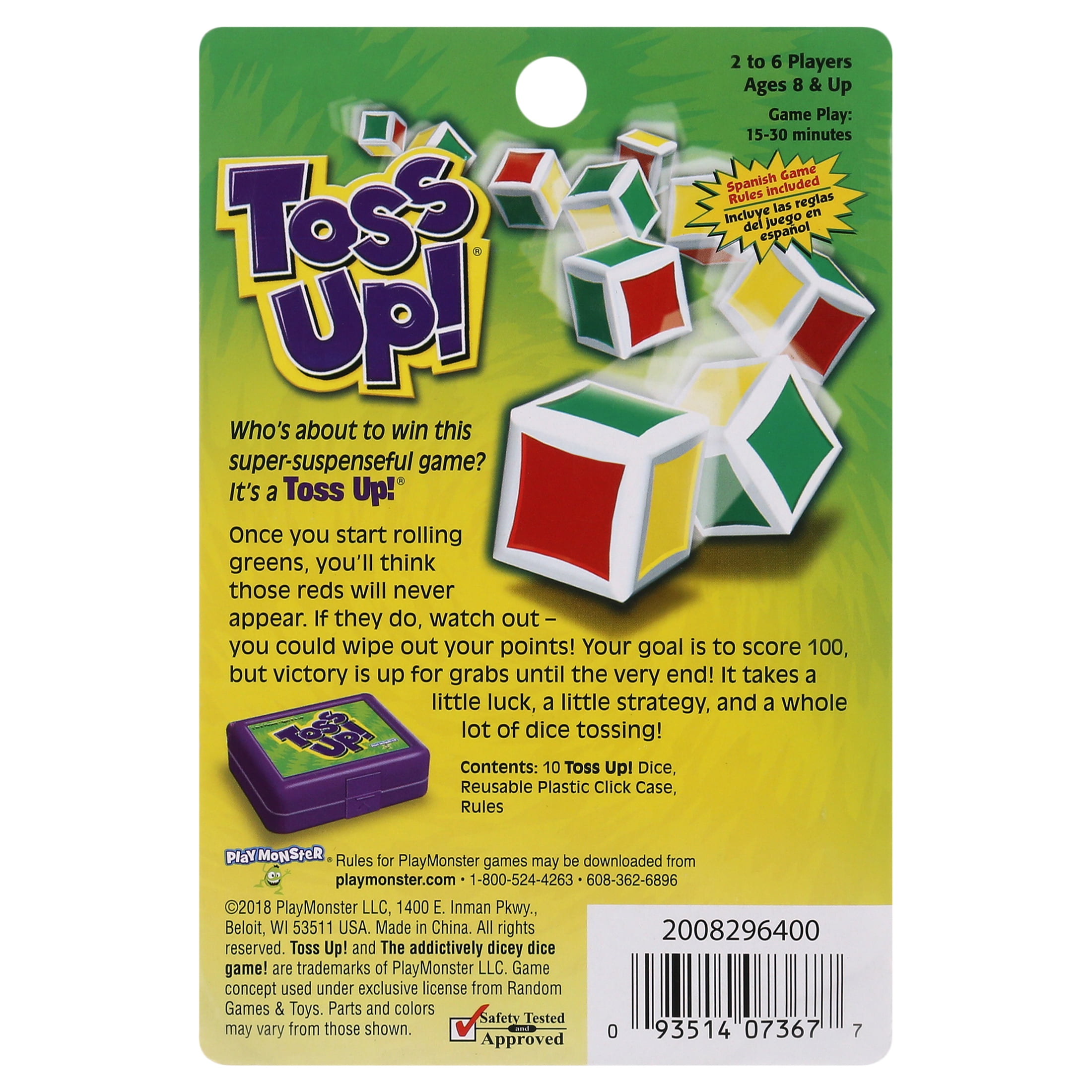 Toss Up Game-