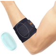thumbnail image 1 of Elbow Brace Infused Adjustable Compression Tennis And Golfer Elbow Support Brace Heilwiy Gift, 1 of 5