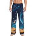 thumbnail image 1 of Balery Astronaut In A Space Suit On The Planet Pantalones de pijama para hombre, pijama ultraligero, pantalón de descanso-X-Large, 1 of 6
