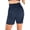 Navy, variant on Women's Plus Size Quick-Dry Swim Shorts