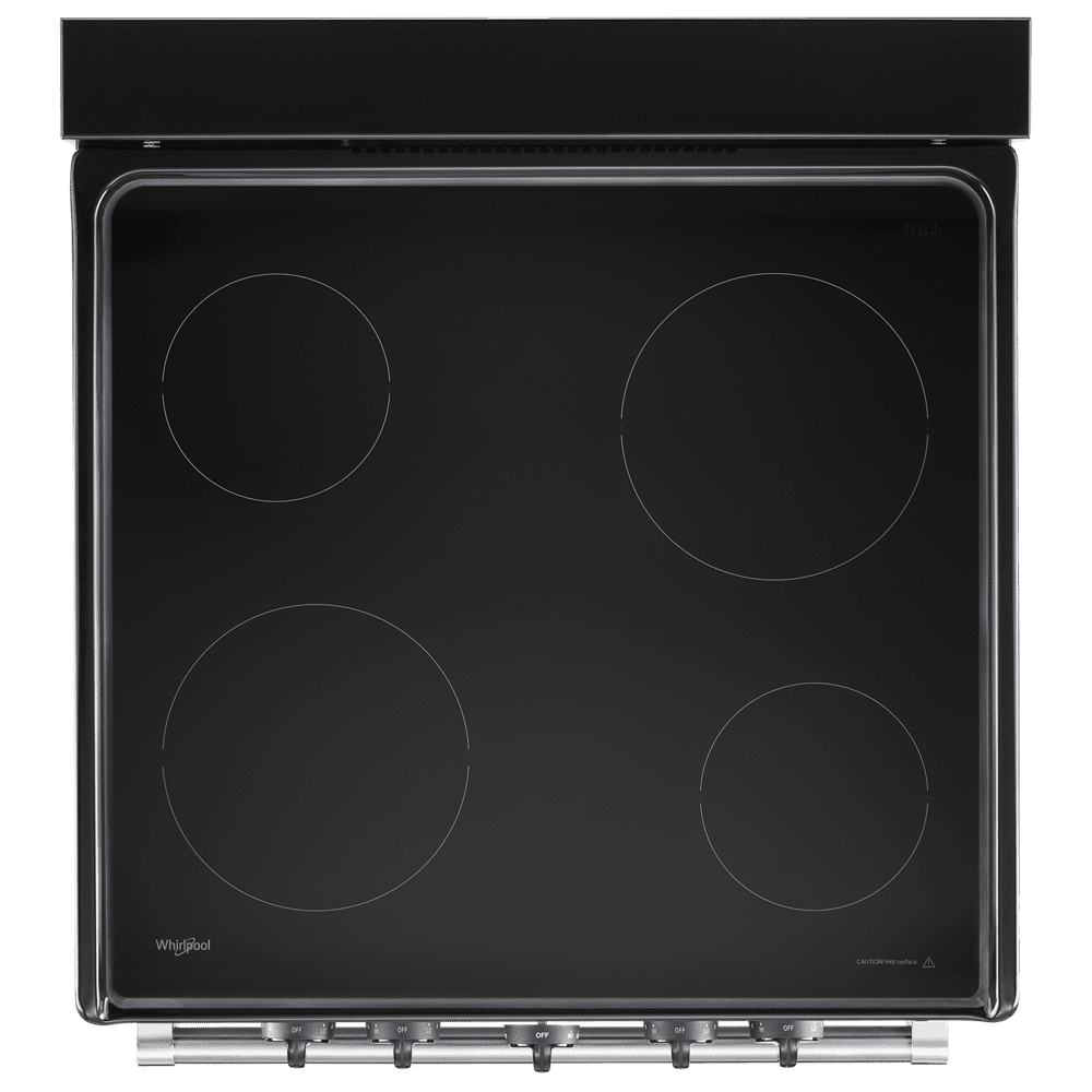 Whirlpool WFE500M4HS 24 Inch Freestanding Electric Range with 4 Heating Elements