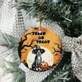 thumbnail image 3 of Trick or Treat Boston Terrier Needs Candy Happy Halloween Night Ceramic Round Ornament Gentleman Dog Lover Gifts Home Tree Decor - 02020, 3 of 5