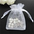 thumbnail image 4 of 60 Piezas de Cuentas de Rosario de AcríLico de Bautismo Mini Rosarios de Con Bolsas de Organza para la Primera Comunión Regalos de Fiesta de Bautismo, 4 of 9