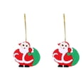 thumbnail image 2 of Decoraciones para Fiestas Navideñas, Adornos con Lazos de Lentejuelas, Adornos Colgantes para El Coche, Adornos Colgantes para El Árbol de Navidad, Adornos para El Árbol de Navidad., 2 of 6