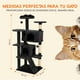 thumbnail image 3 of Torre Árbol Rascador Trepador Poli Pets Varios Niveles Con Escalera, 3 of 7