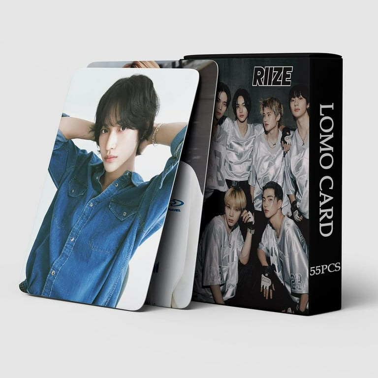 55Pcs KPOP RIIZE Lomo Card RIIZE Talk Saxy Album Poster RIIZE Gift