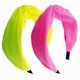 thumbnail image 1 of hodooly 2 Piezas Diademas Anudadas Diadema Turbante Fluorescente Aros Anchos para el Cabello para Mujeres Niñas Accesorios para el Cabello, 1 of 1