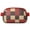 Red-43, variant on Bauhaus Style Belt Bag – Abstract Geometric Fanny Pack with Color Block Pattern and Minimalist Modern Aesthetic
