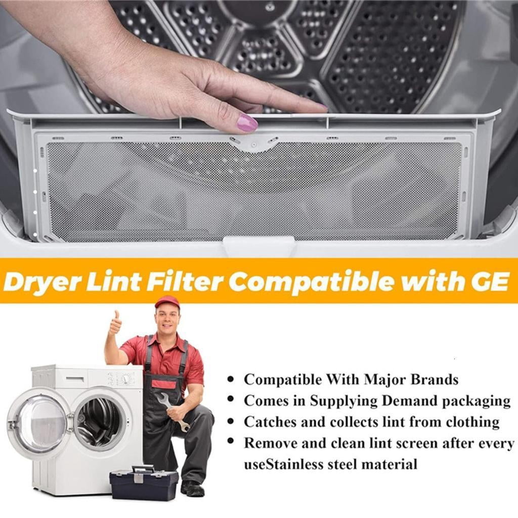 WE03X23881 Dryer Vent Filter for GTD65EBSJ2WS GTD65GBSJ2WS GTD65EBSJ2WS GTD65GBSJ2WS GTD45EASJ2WS GTD65EBSJ2WS