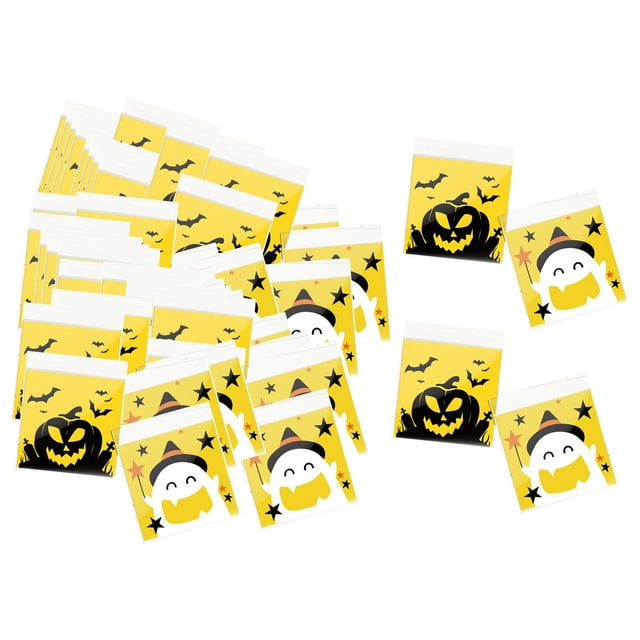 100 bolsas de de celofán para , bolsas individuales de para regalo, envoltorios de autoadhesivos, bolsas de dulces Estilo B Yotijar Envoltorios de galletas