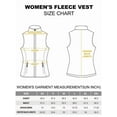 thumbnail image 7 of Off Road Ventures Womens Fleece Lined Vests Lightweight Zip Up Outerwear Sleeveless Vest Jacket for Running Hiking Travel, 7 of 7