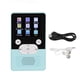 thumbnail image 1 of Lecteur MP4 T9, écran couleur 1,8 pouce, son sans perte, lecteur MP3 avec Bluetooth 4.2, prend en charge l'extension de carte mémoire, bleu, 4 Go, 1 of 4