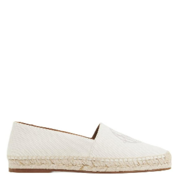 Chloe Pary Logo Embroidered Espadrilles, Brand Size 36 (US Size 6)