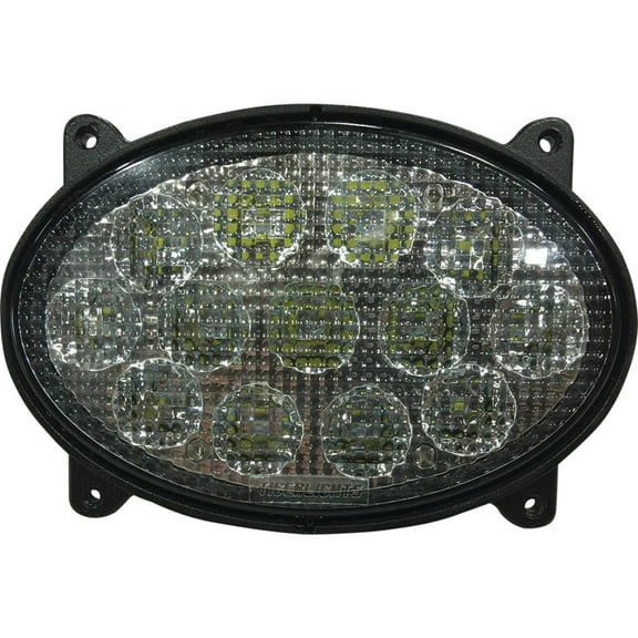 Tiger Lights 12V LED Inner Oval Hood Light TL8220 For John Deere 8230T Flood Offroad Light