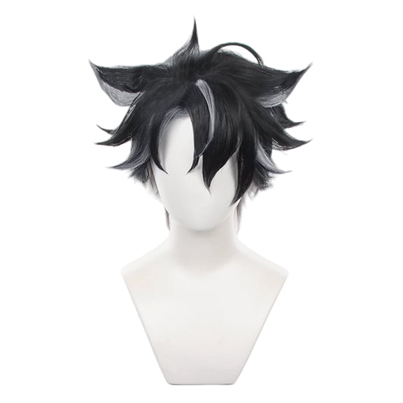 JJKcosplay Game Wriothesley Cosplay Wig for Genshin Impact cosplay Wriothesley Wig Hair Party Festivals Comic Con Wigs