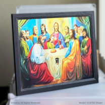 The Last Supper Catholic 3D Framed Image 17″ x 13″