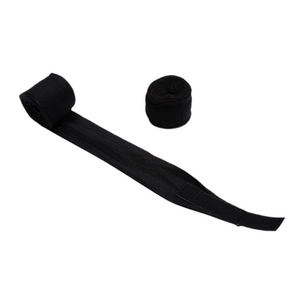 2 vendas de boxeo transpirables para adultos y kickboxing. 5m negro