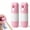 Pink*2, variant on 2-in-1 Box Cutter & Thermal Paper Eraser, Water-Based Privacy Eraser Pen with Unboxing Knife for Receipts