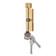 thumbnail image 4 of Cerradura de cilindro para puerta de armario, sistema de seguridad para el hogar, herramienta de aluminio con llave para gabinete, buzón, cajón, armario, color dorado, 4 of 14