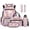 Axolotl Daisy, variant on FOR U DESIGNS Axolotl Swimming Coral Print Backpack Set for Elementary Kids 6Pcs, Multi-Pockets Bookbag with Lunch Box Pencil Case Water Bottle Carrier Leather Bookmark Keychain