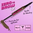 thumbnail image 2 of Gel para cejas NYX PROFESSIONAL MAKEUP Zero to Brow Chocolate, 2 of 7