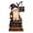C#0915-312, variant on Haunted House Figurine Halloween Resin Village Decoration Tabletop Mantel Shelf Indoor Fall Gothic Home Decor A
