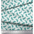 thumbnail image 2 of Soimoi Rayon Fabric Floral & Paisley Print Sewing Fabric Yard 56 Inch Wide, 2 of 3